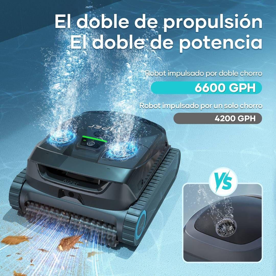 Robot Limpiapiscinas Inalámbrico Aiper Scuba X1-2