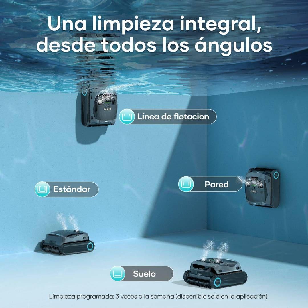 Robot Limpiapiscinas Inalámbrico Aiper Scuba X1-5