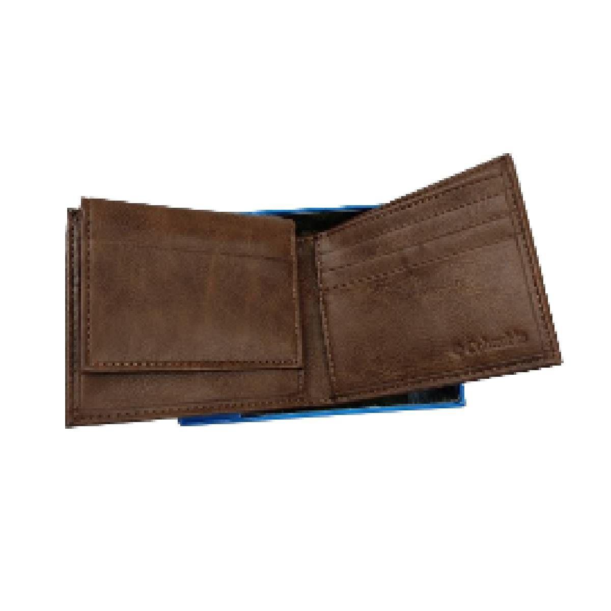 Billetera Columbia De Cuero Café Hombre-2