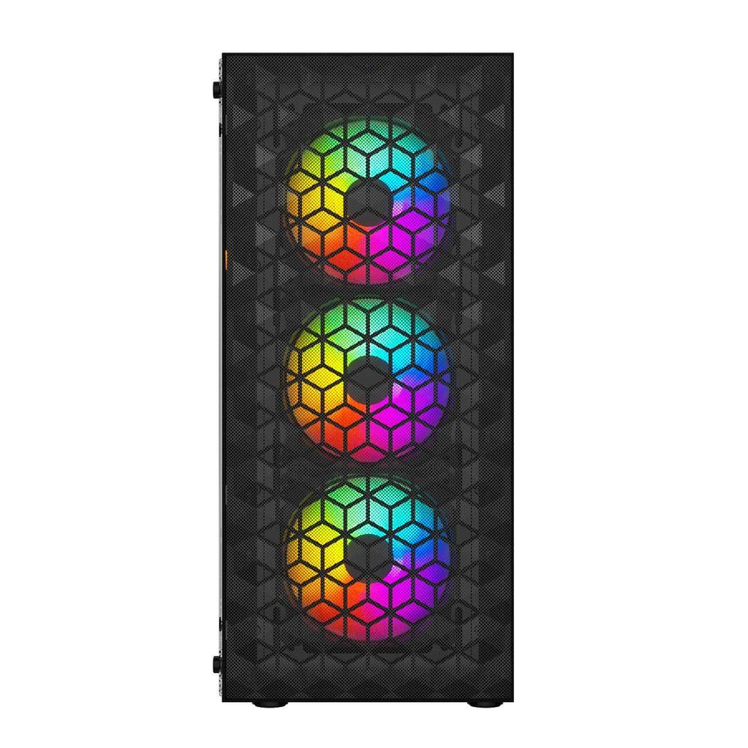 Gabinete Fantech CG83 AERO FRGB Black Edition-2