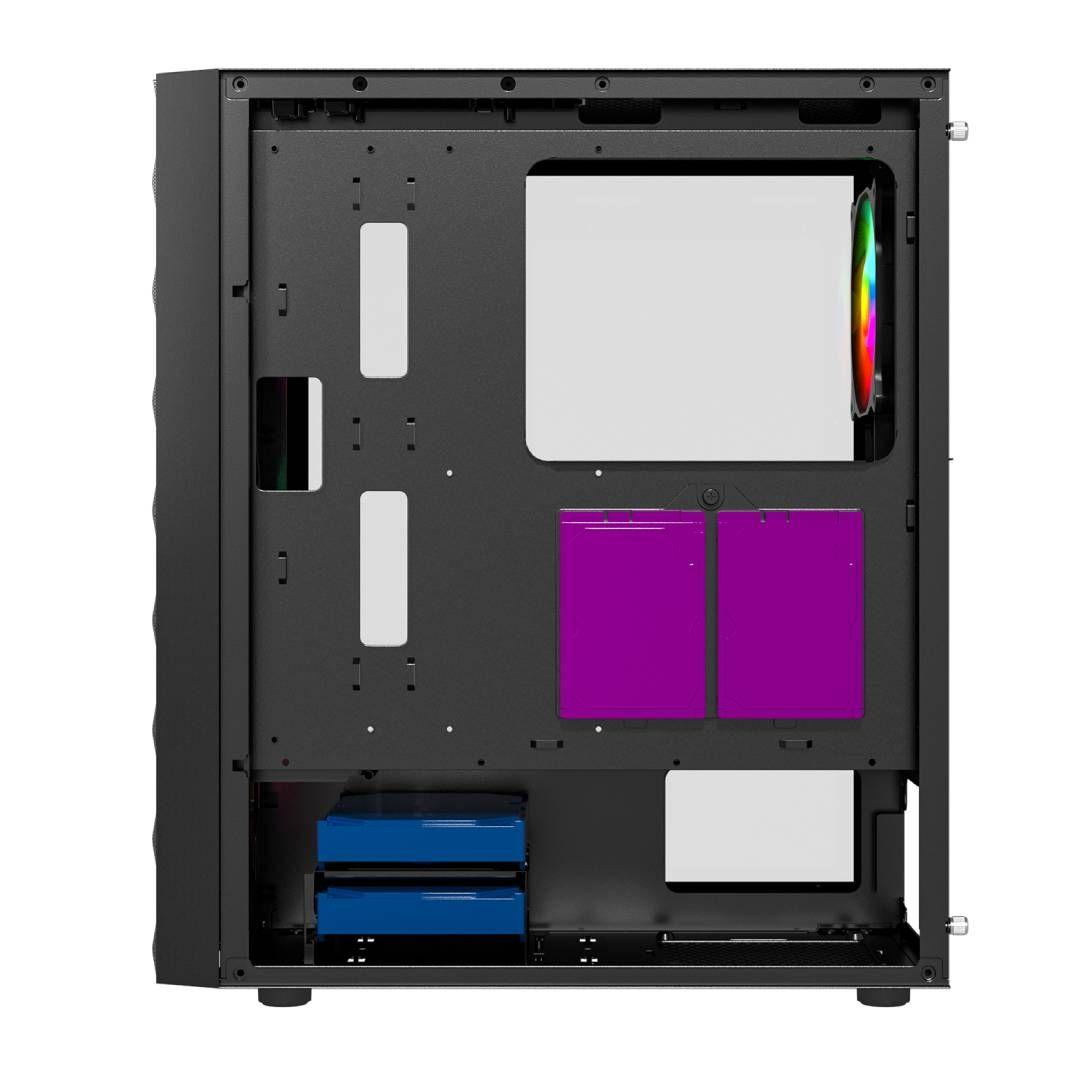 Gabinete Fantech CG83 AERO FRGB Black Edition-4