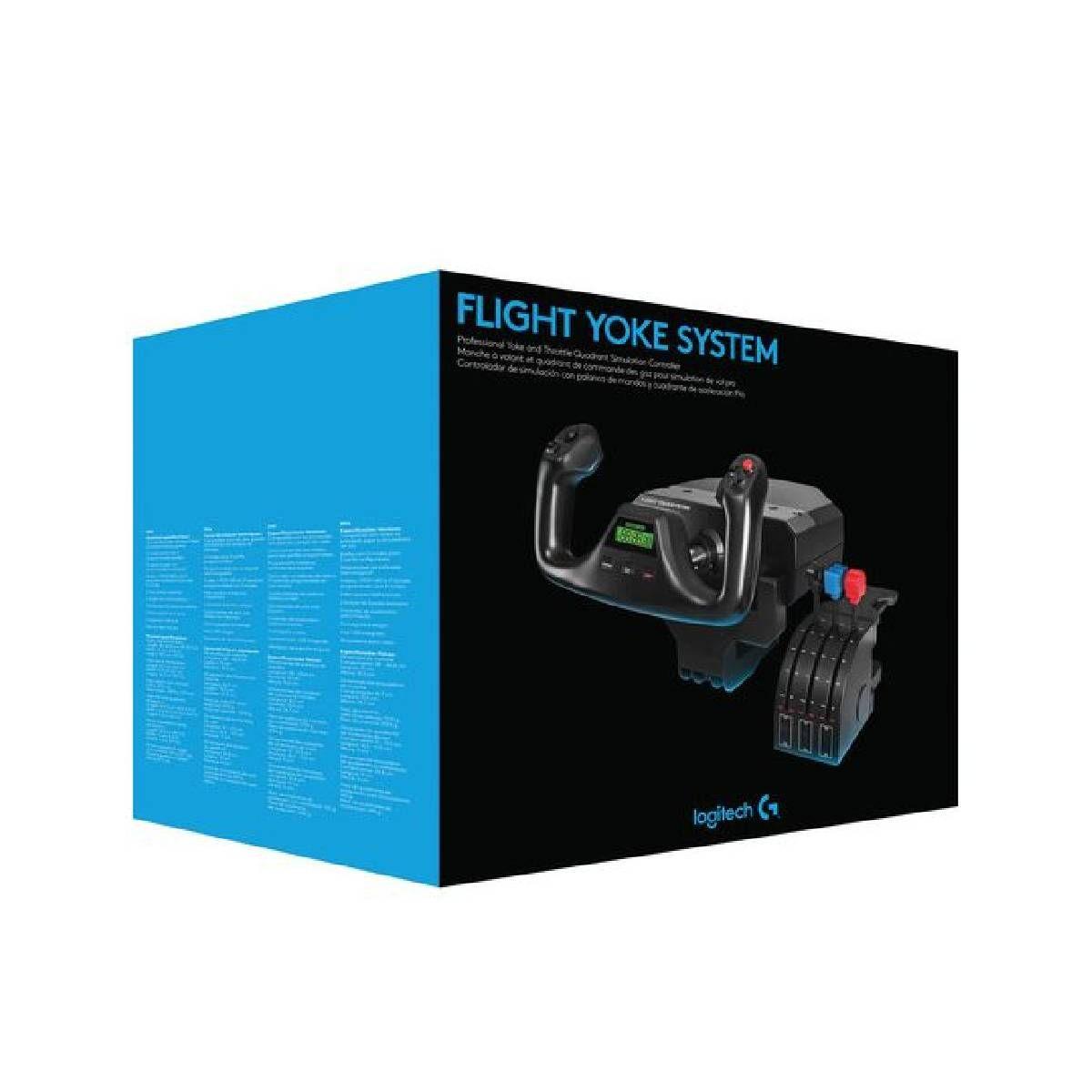 Logitech G Simulador de Vuelo Yoke System - Black-2