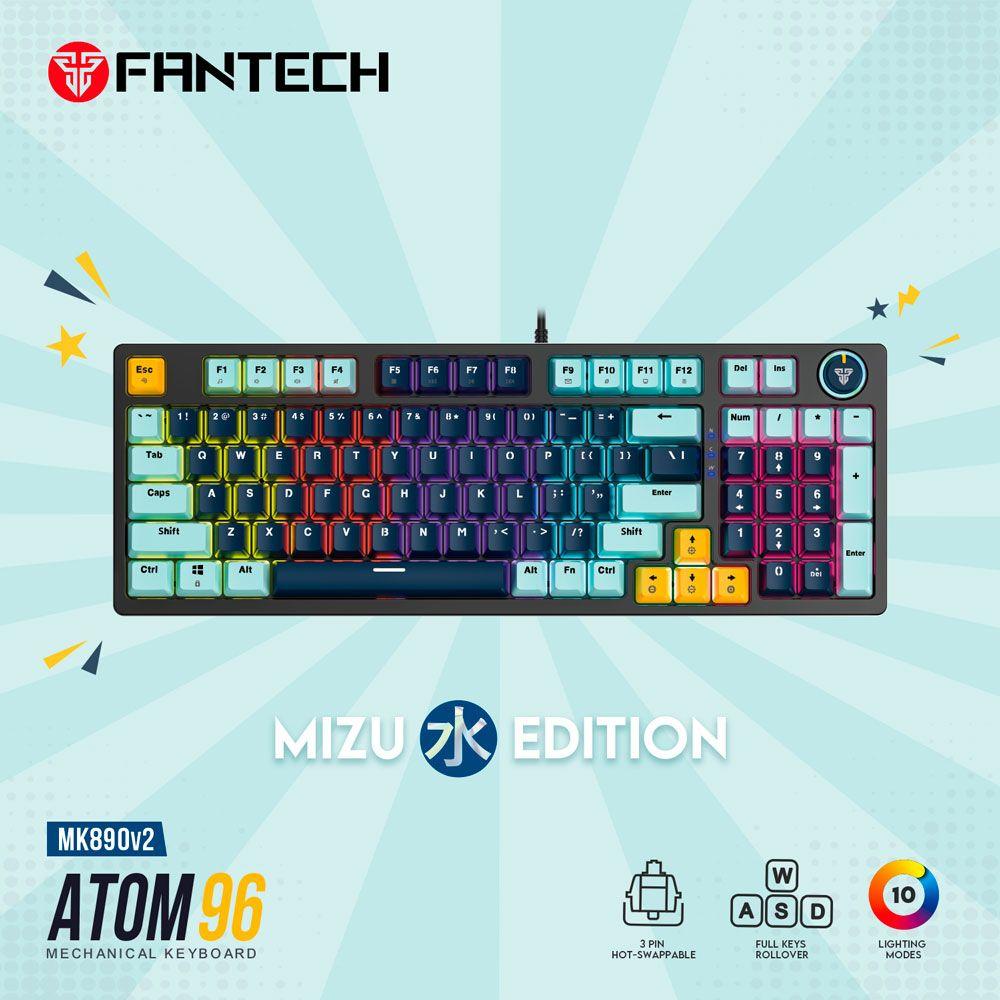 Teclado Fantech MK890V2 ATOM96 MIZU Navy (Switch Red)-1