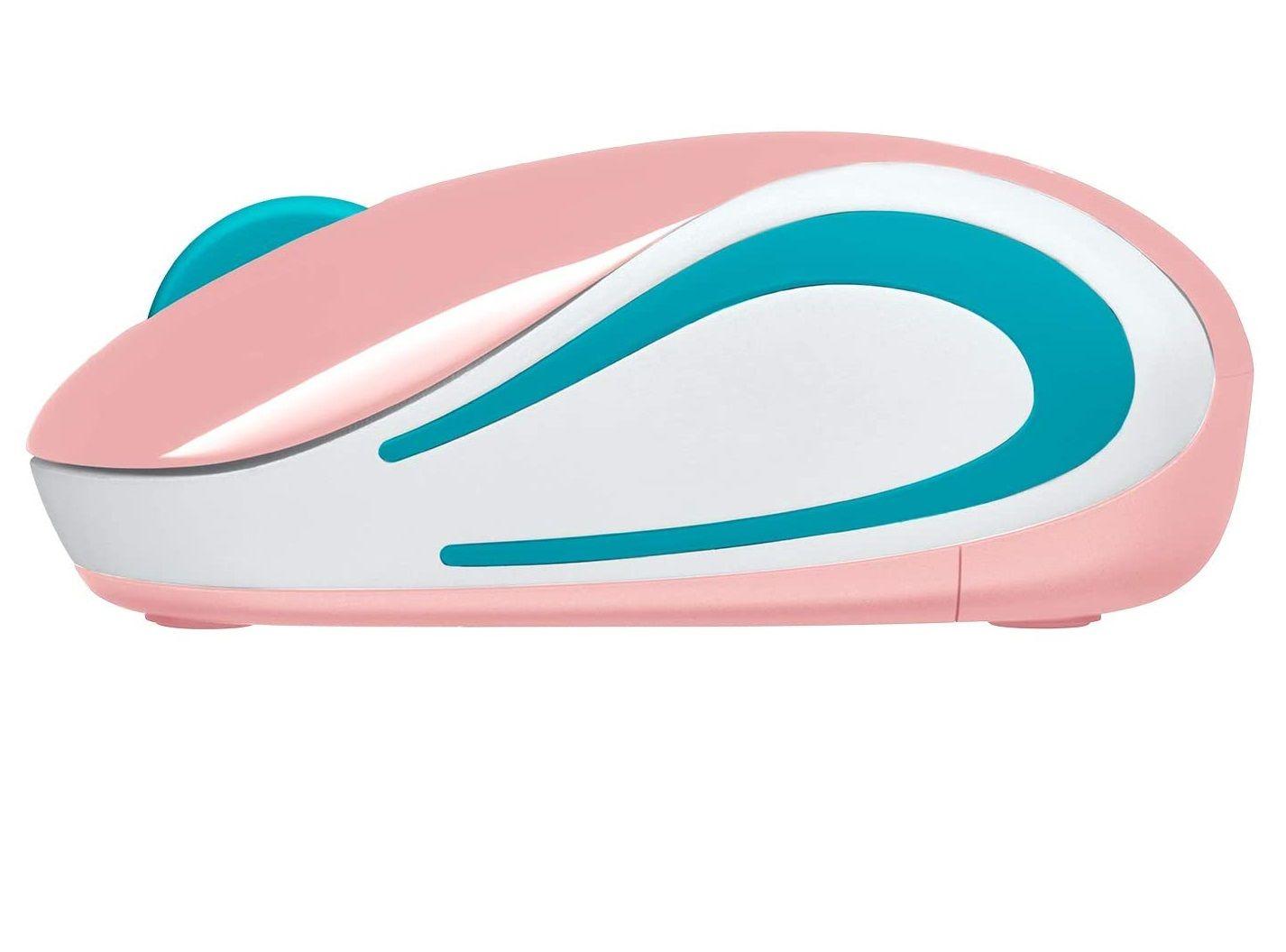 Mouse Logitech Mini M187 Inalambrico Rosa-3