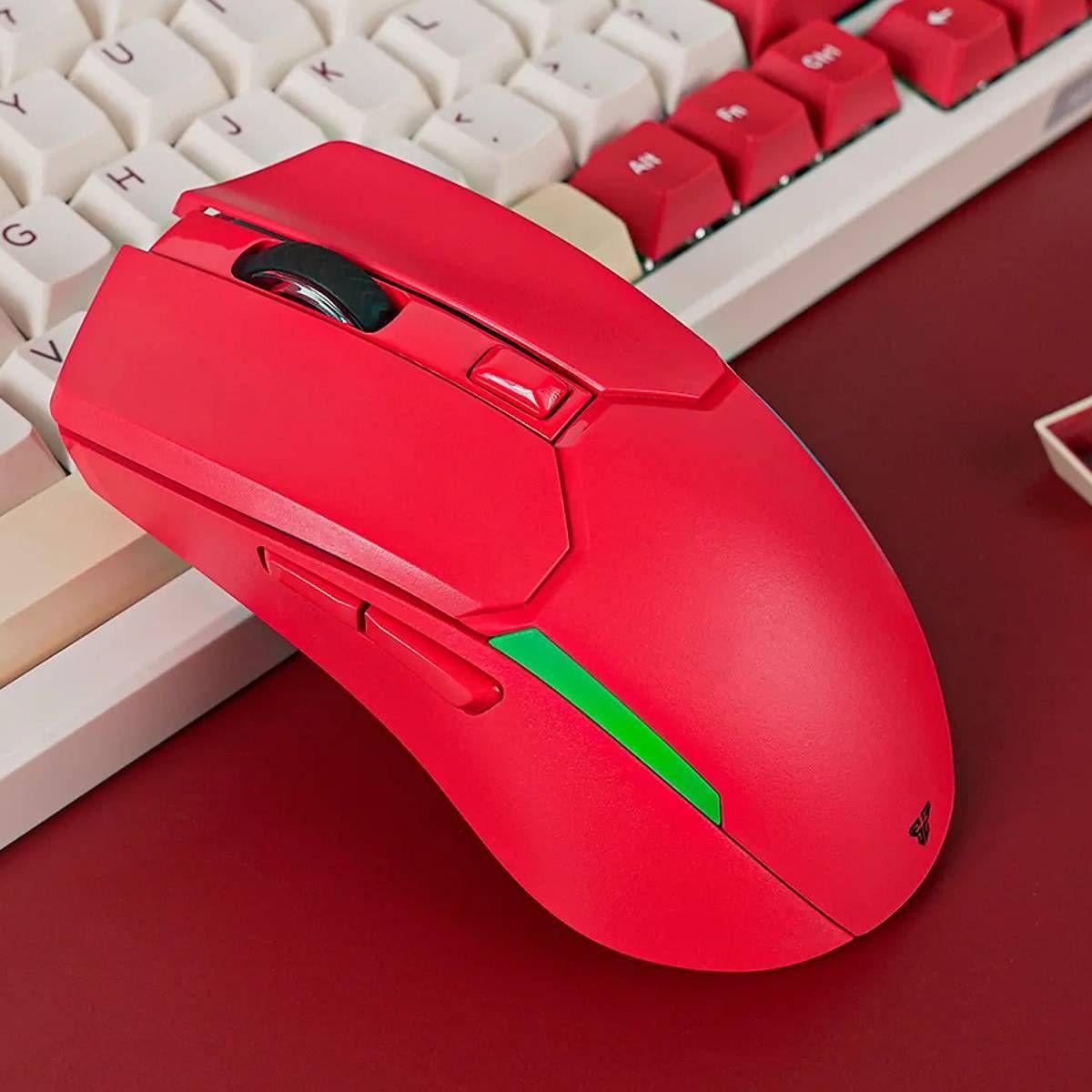 Mouse Inalámbrico Fantech VENOM II WGC2 Red Edition-3