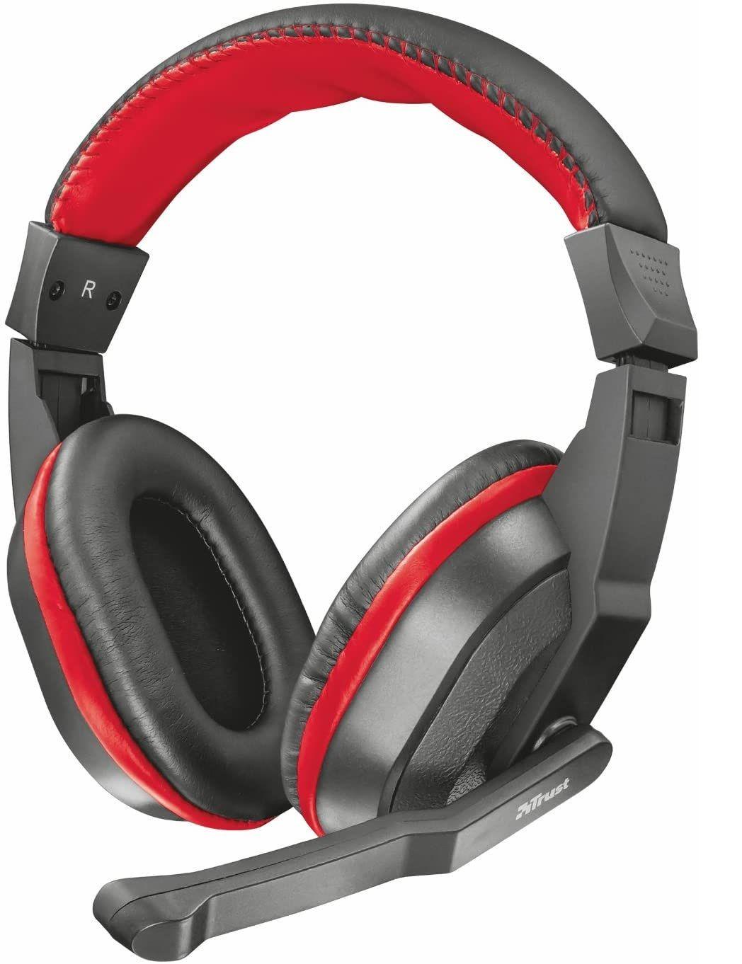 Audifonos Gamer Trust Ziva Negro Control Volumen 3.5mm-0