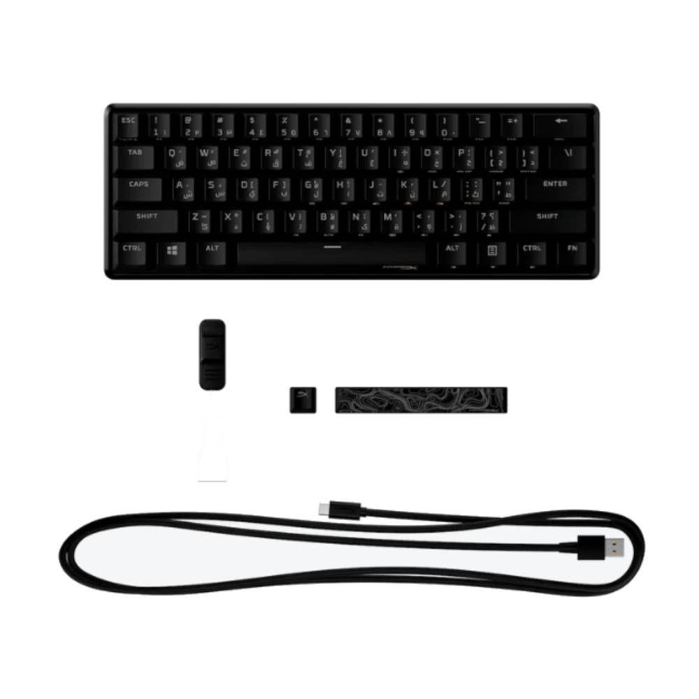 Teclado Mecanico HYPERX Alloy Origins 60 RGB Ingles SW Aqua-3