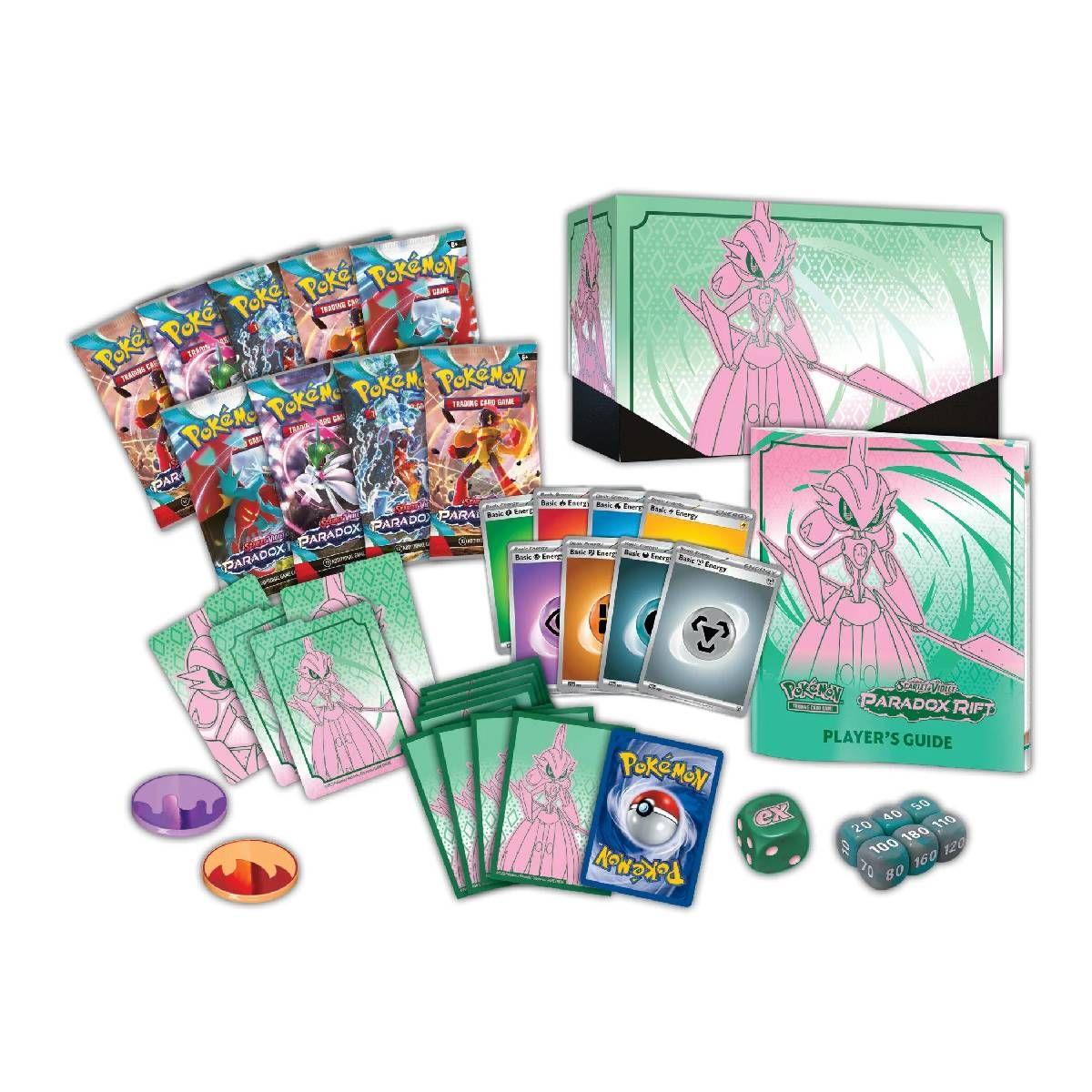 Pokemon TCG Paradox Rift Elite Trainer Box Ferrosaco Español-1