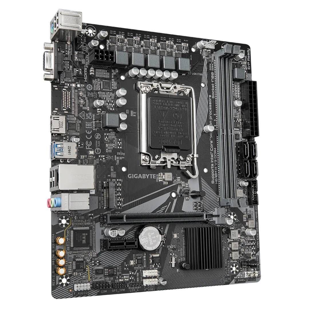 Placa Madre Gigabyte H610M H V3 DDR4, LGA1700, mATX-2