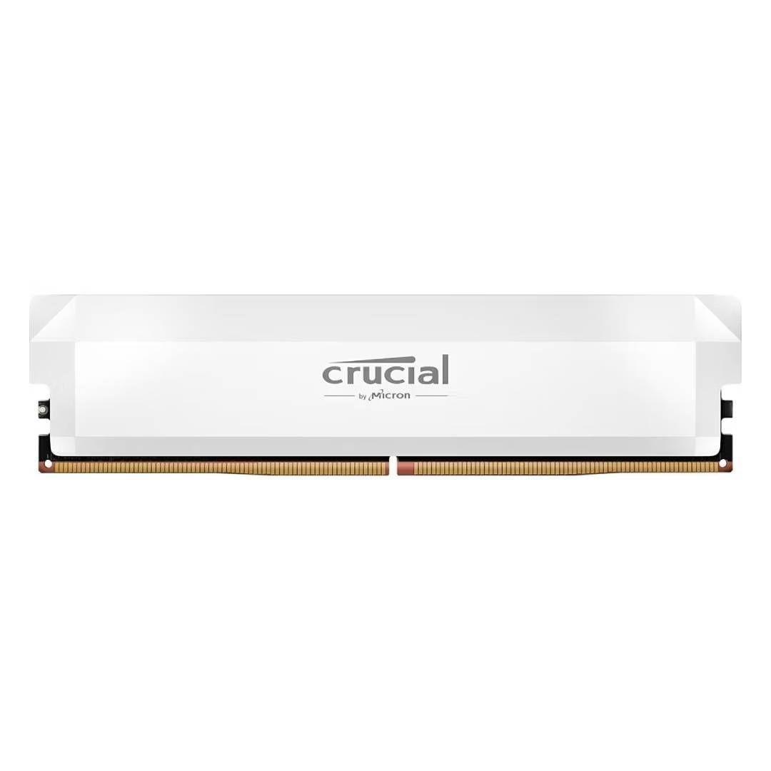 Memoria RAM Crucial Pro 16GB DDR5 6000MT/s, CL36 Blanco-1