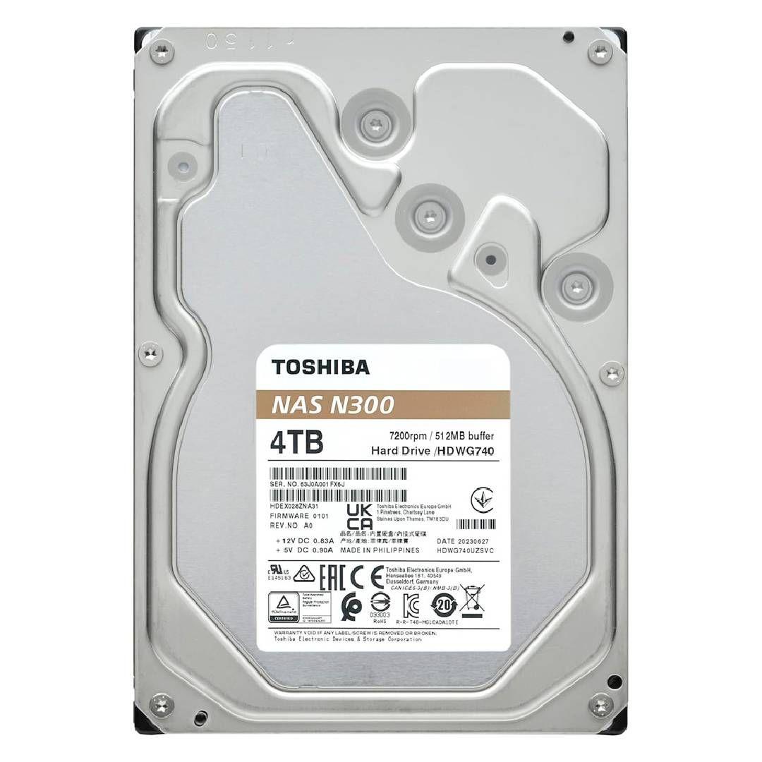 Disco Duro Interno Toshiba N300 para NAS 4TB-1