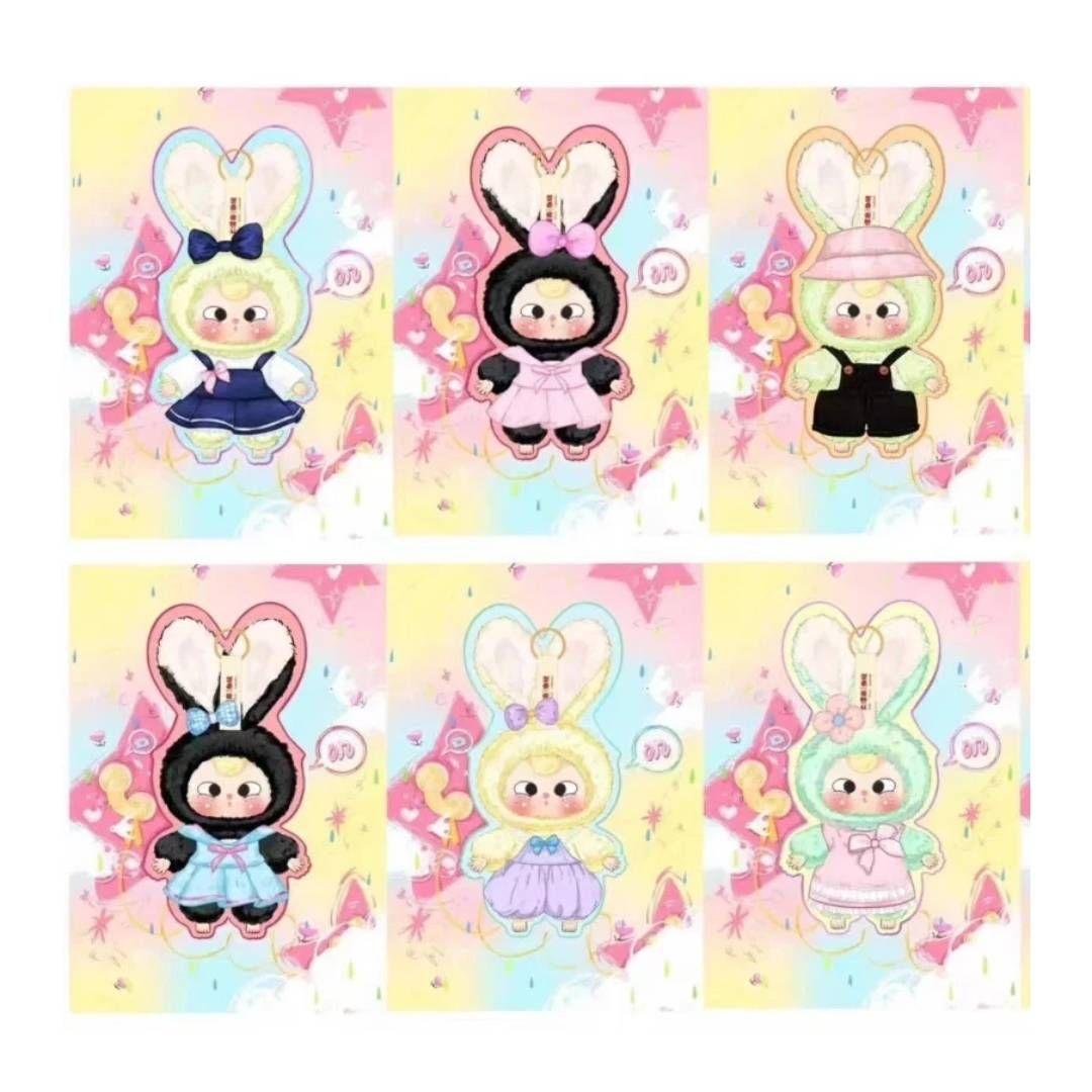 Figura Baby Three Macaron Cute Bunny Original, Blind Box-1