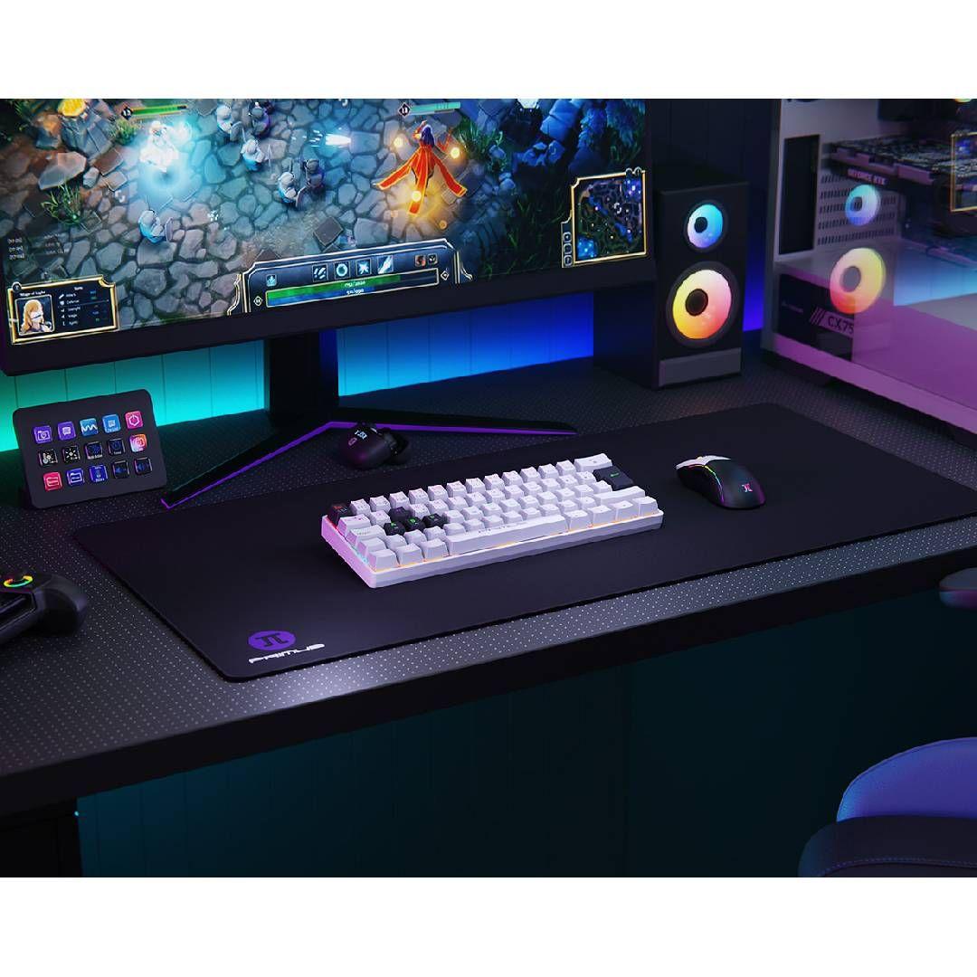 Teclado Mecánico Primus Ballista61T Español Blanco-3