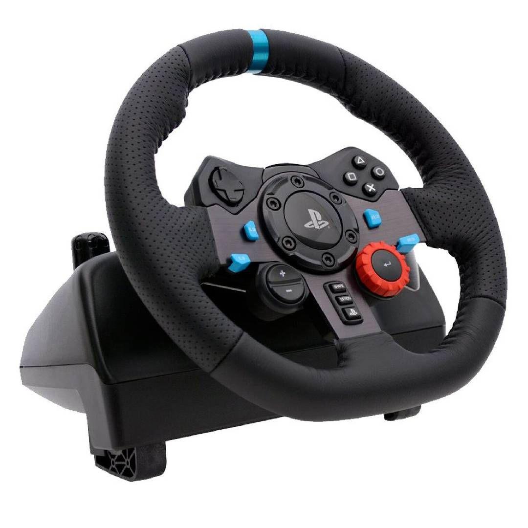 Volante Logitech G29,Pedalera y Palanca de Cambios PS4/5/PC-1