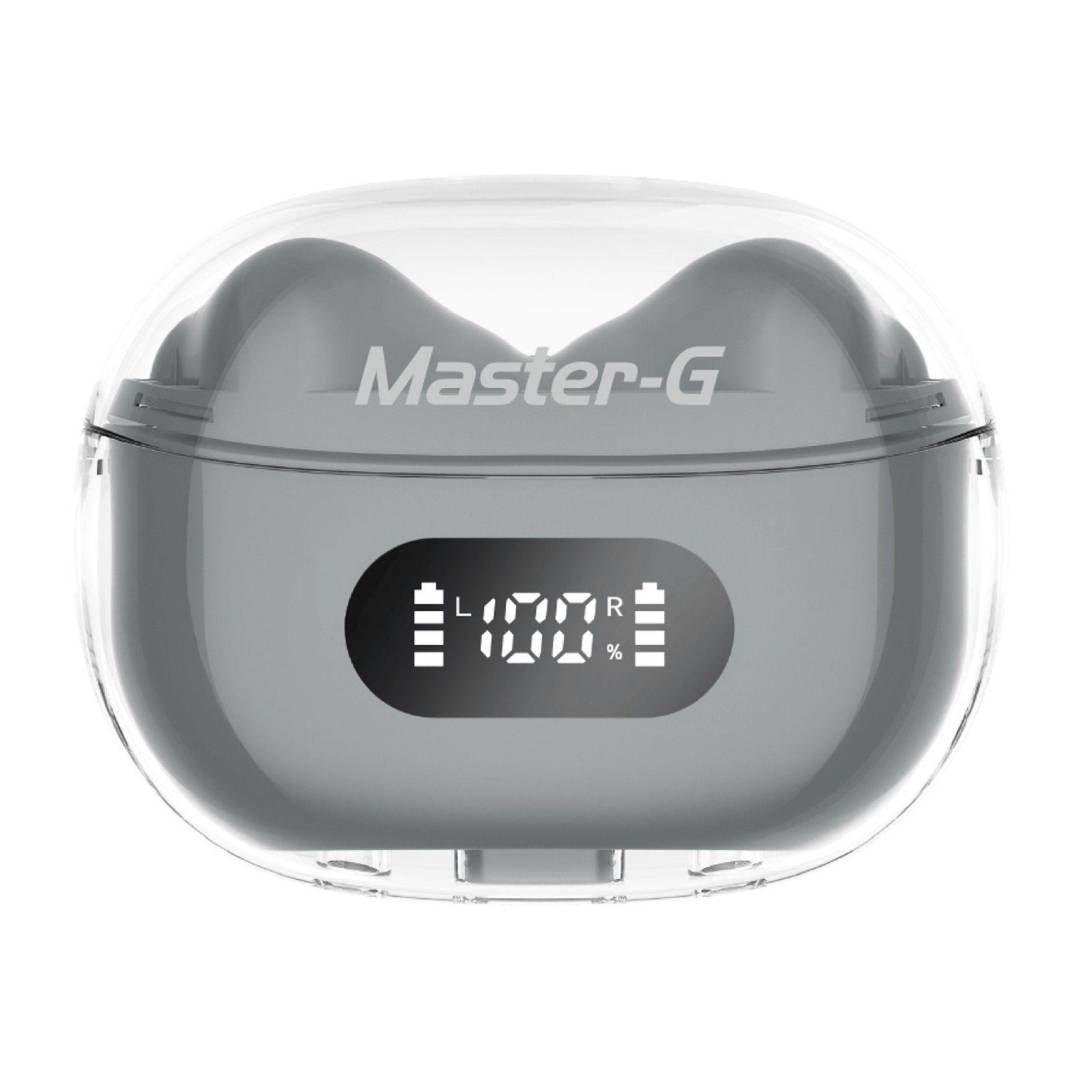 Audífonos In-Ear Master-G MGBUDS35G TWS ANC con App Gris-2