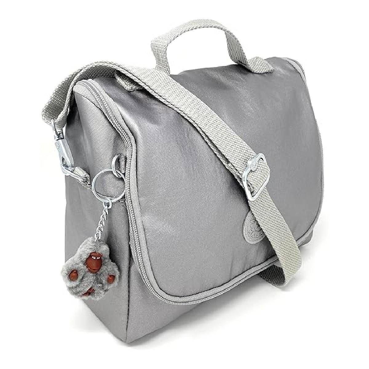 Bolso/Cartera Kipling New Kichirou Plateado/Gris-1