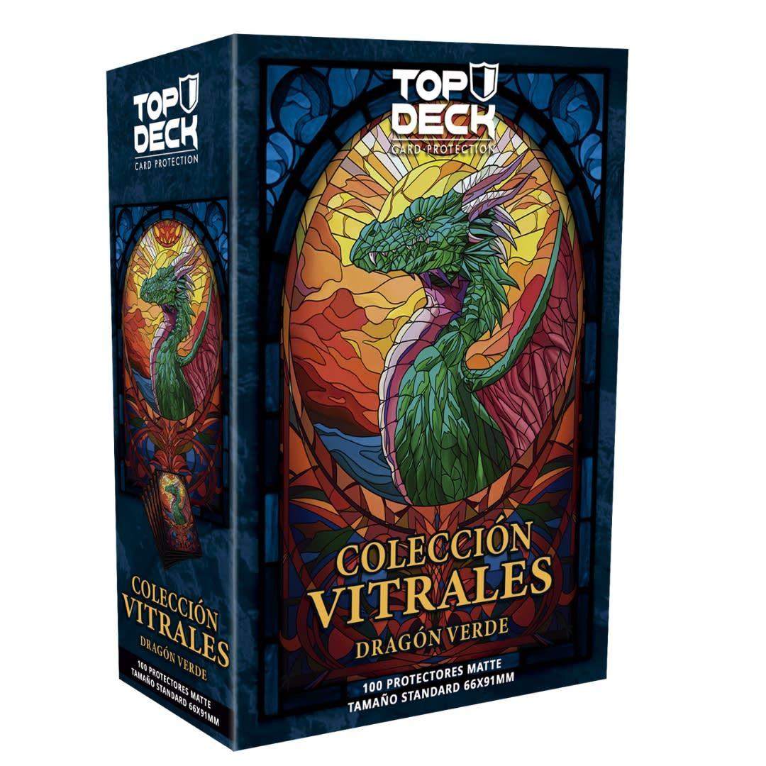 Protector Standard Colección Vitrales - Dragon Verde-2