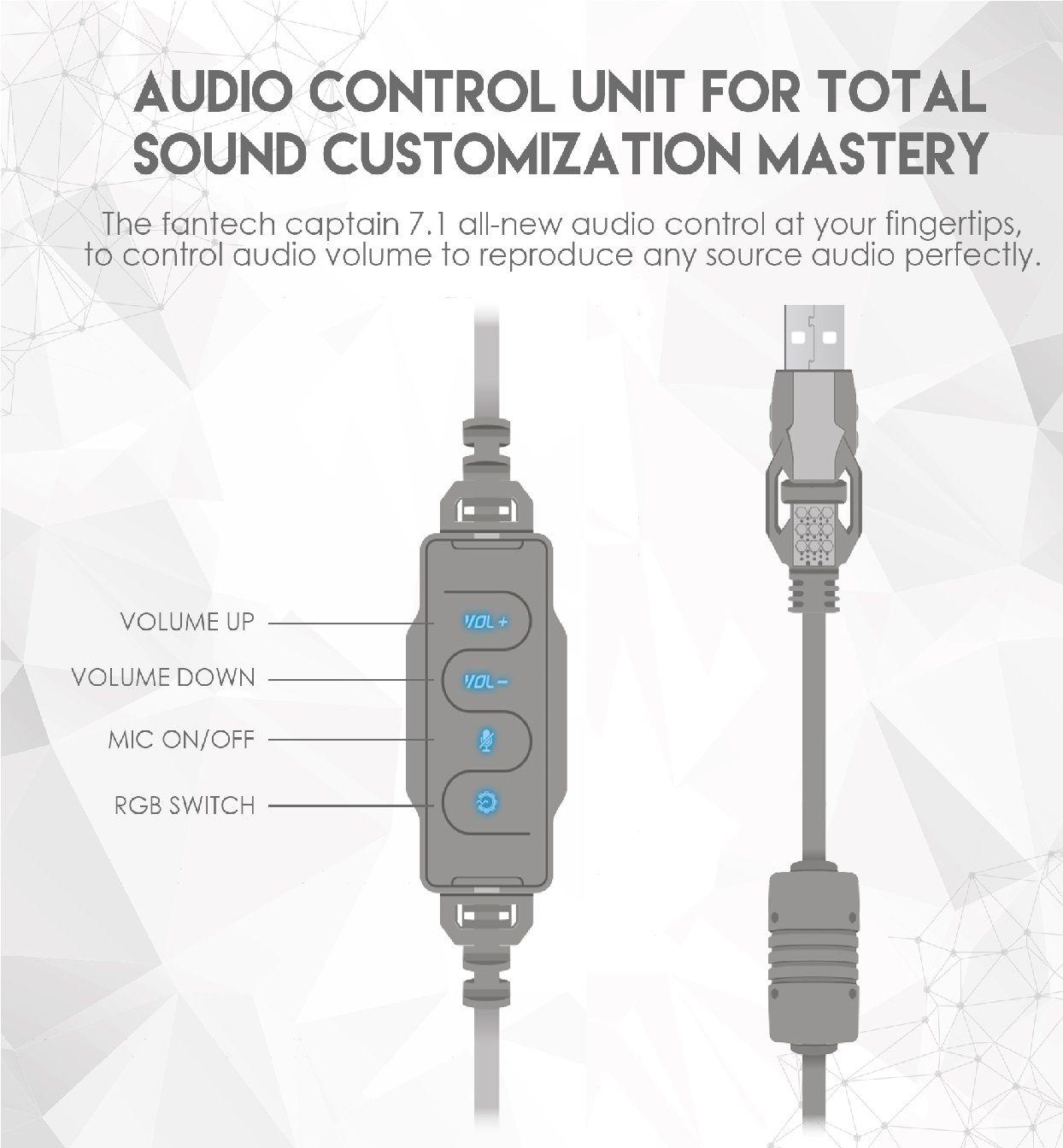 Audifonos Gamer Fantech Captain HG11 SPACE EDITION USB-4