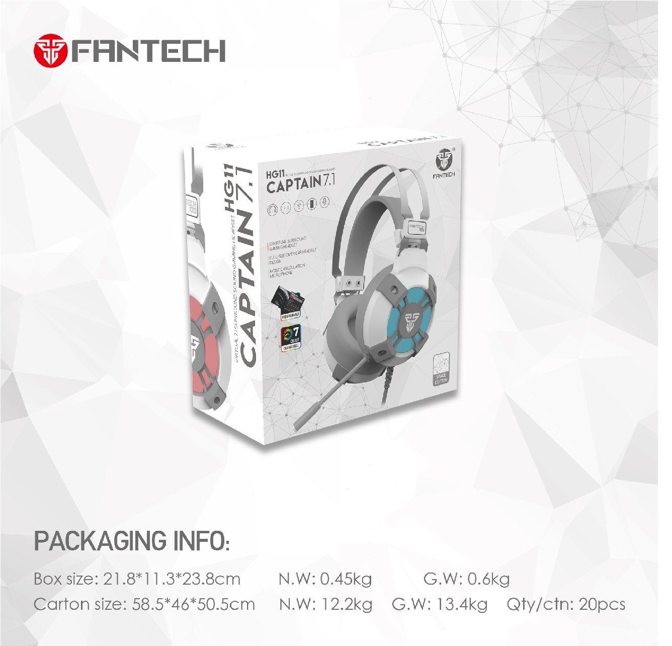 Audifonos Gamer Fantech Captain HG11 SPACE EDITION USB-7