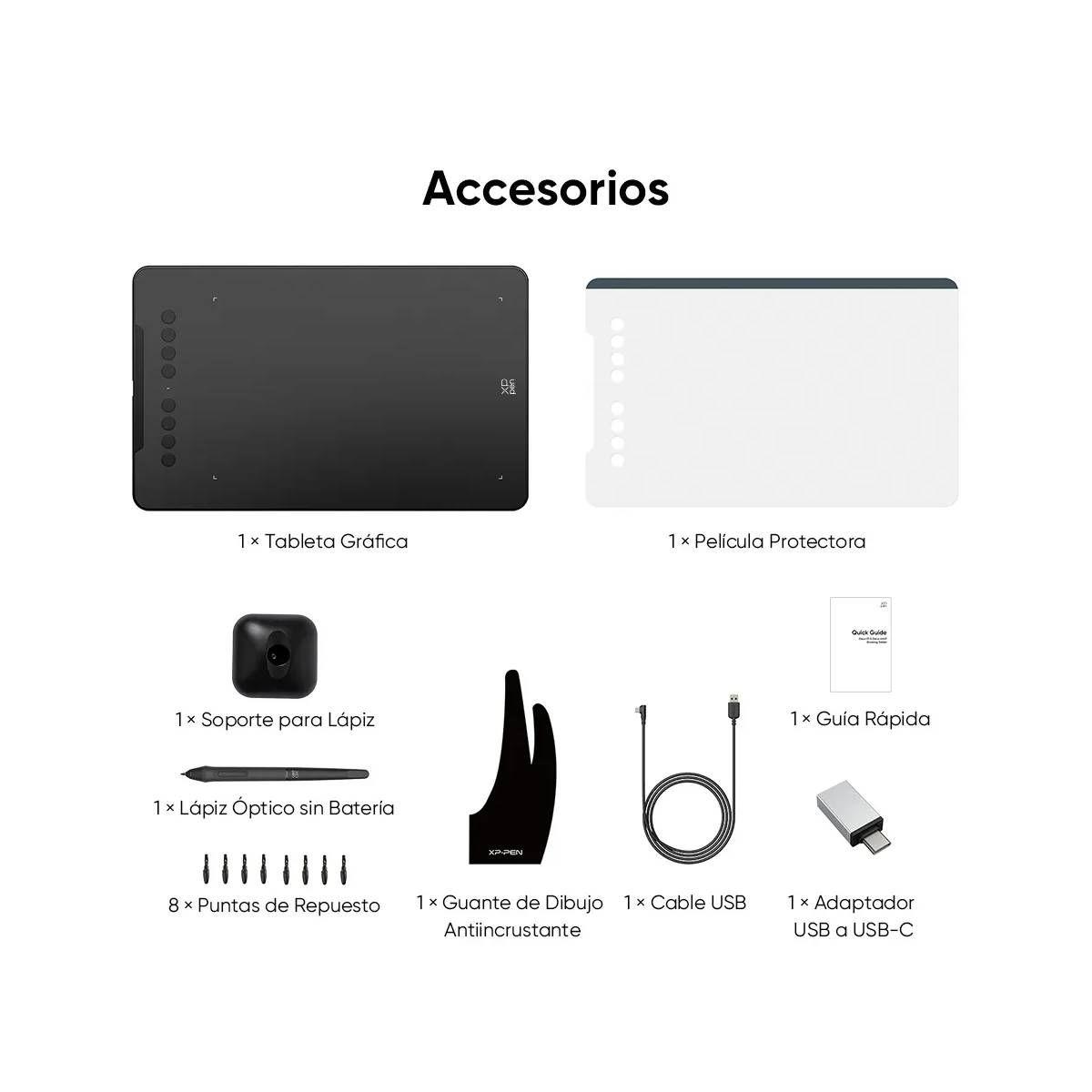 Tabletas Digitalizadoras XP-Pen Deco 01V3-2