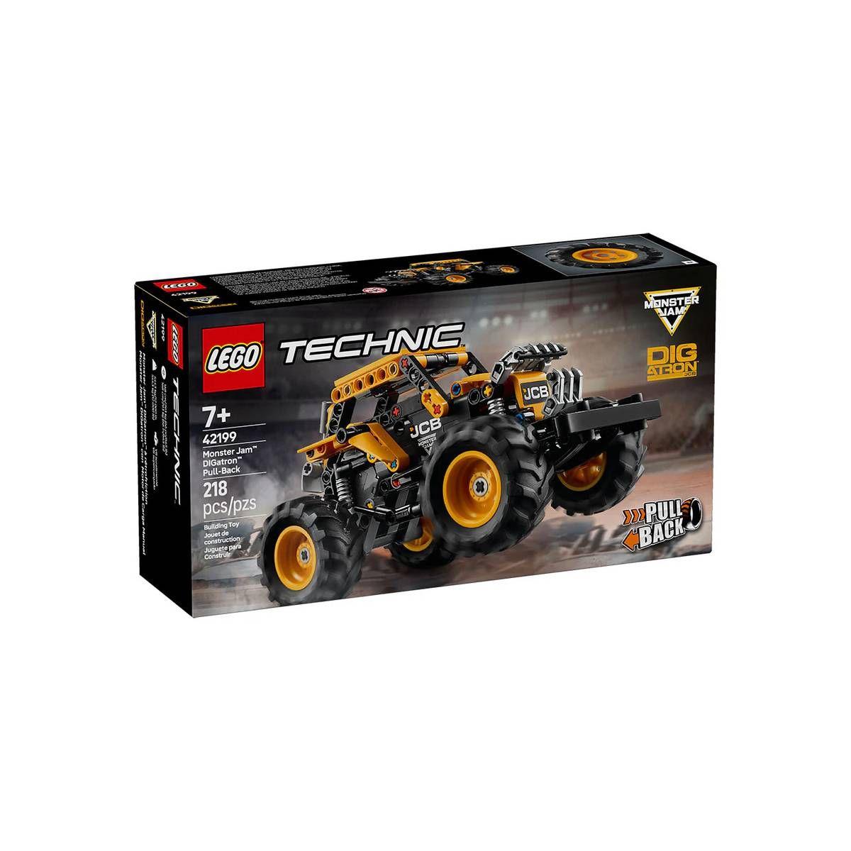 LEGO TECHNIC: MONSTER JAM DIGATRON MOTOR CARGA MANUAL 42199-3