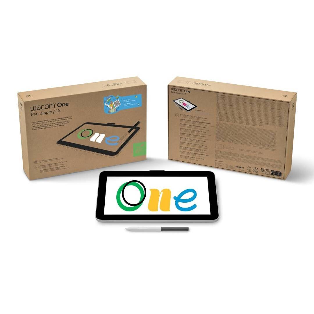 Tableta Gráfica Wacom One Pen Display 12 USB-C - DTC121W0A1-3