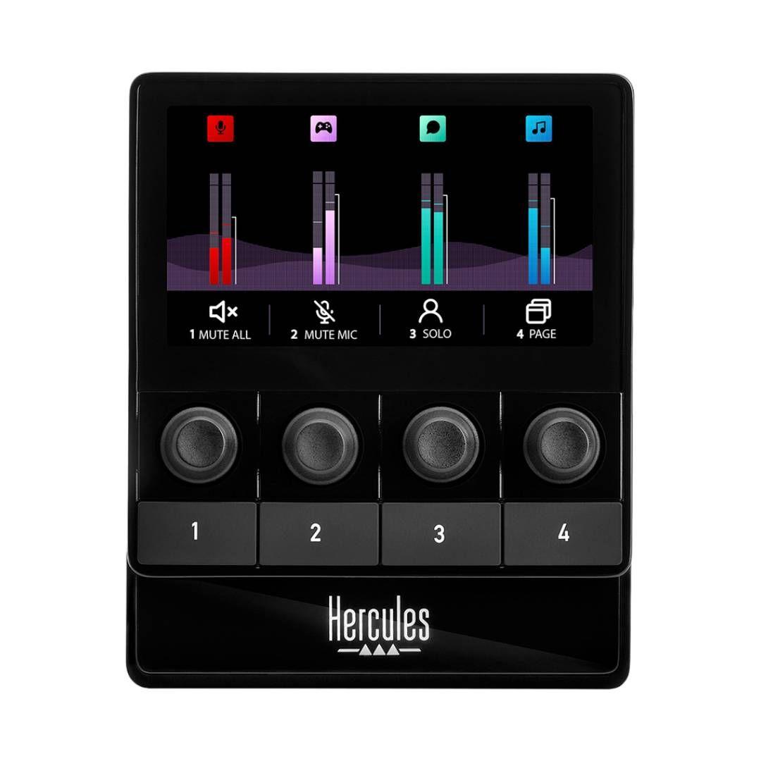 Controladora de Audio Streaming Hercules Stream 100-1