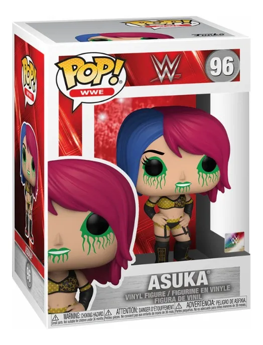 Funko Pop WWE: Asuka (BK/GR)-0