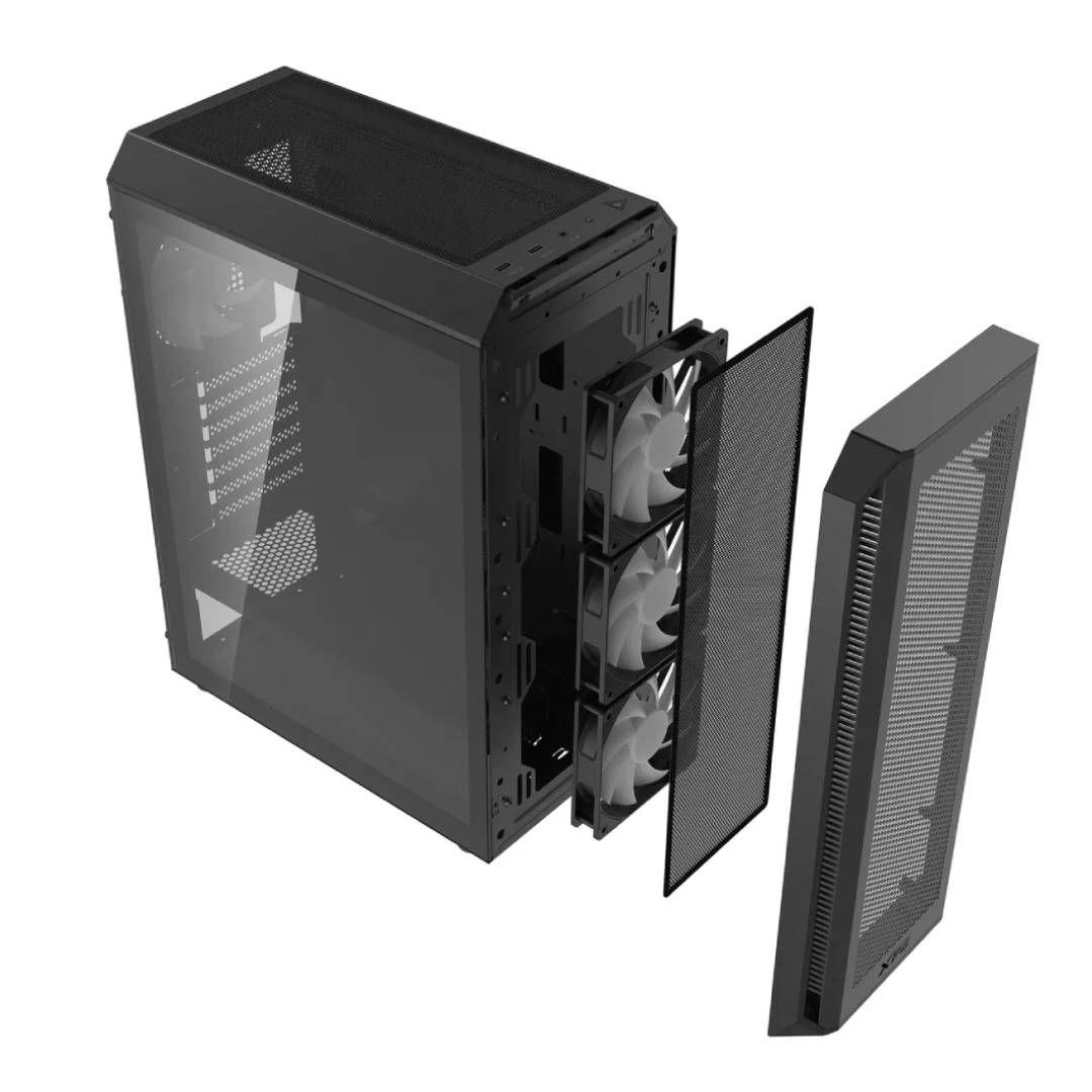 Gabinete XPG Valor Air Plus, Mid-Tower ATX, Negro-2