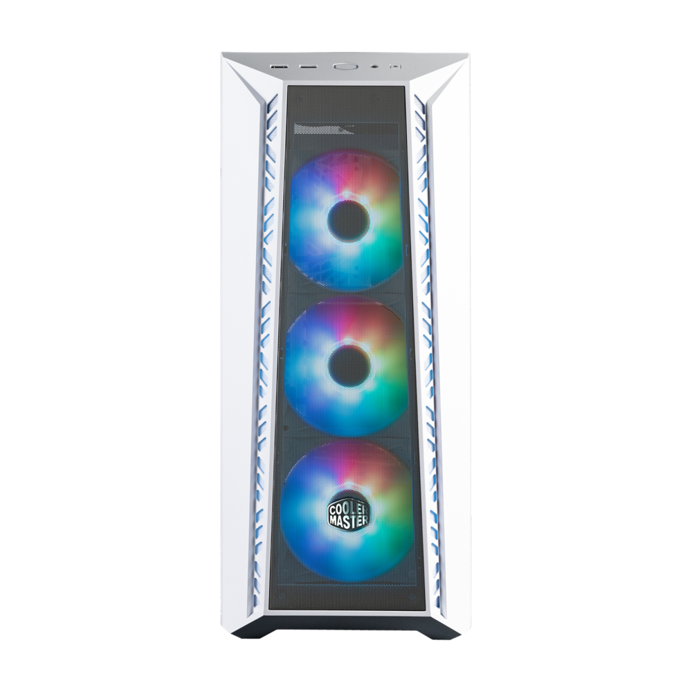 Gabinete Cooler Master MasterBox 520 Mesh White ATX-0