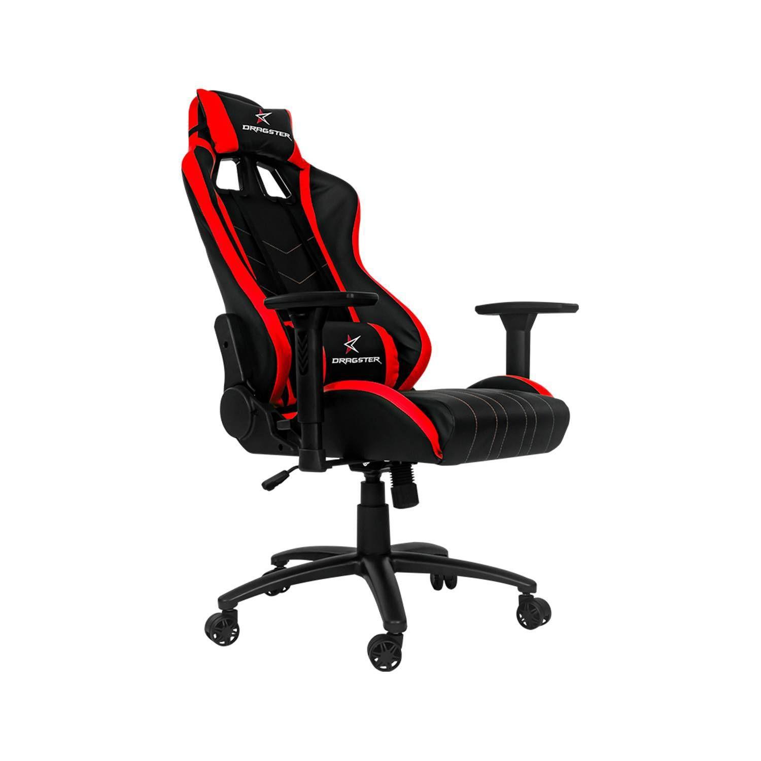 Silla Gamer Profesional Dragster GT400 Fury Red-1