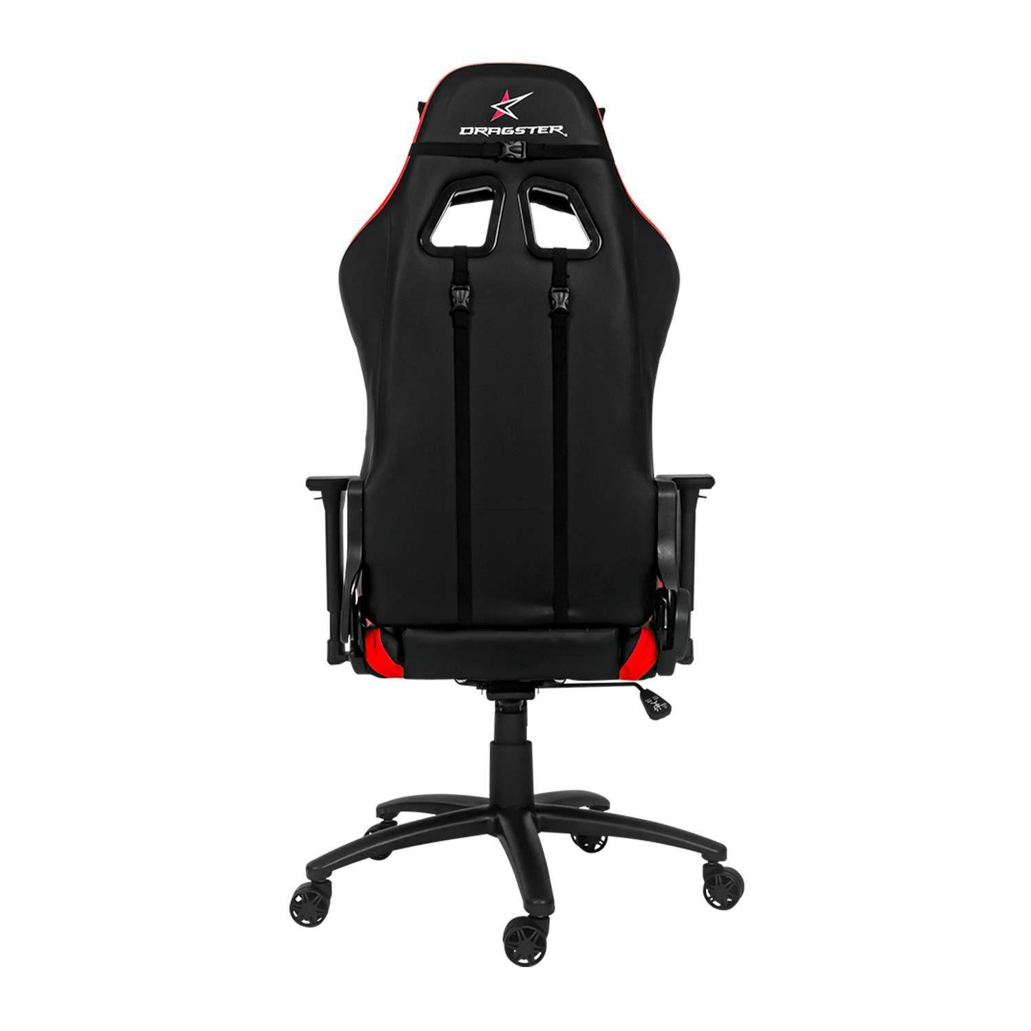 Silla Gamer Profesional Dragster GT400 Fury Red-3