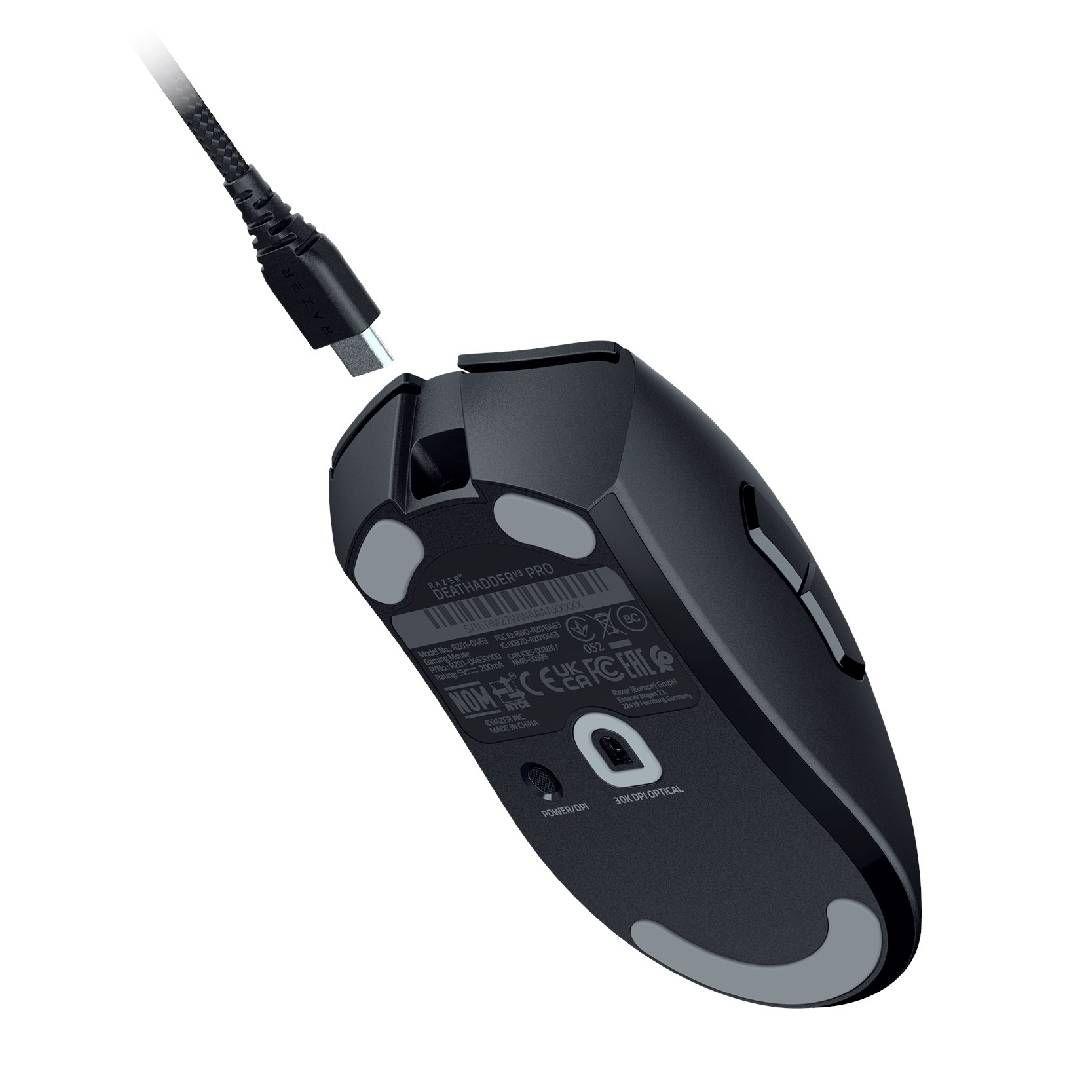 Mouse Razer Deathadder V3 Pro + Adaptador HyperPolling-5