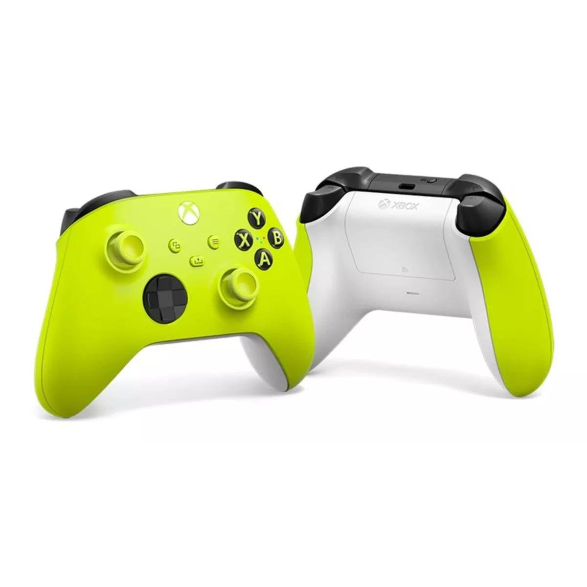 Control Joystick Xbox Amarillo Electric Volt Inalámbrico-2