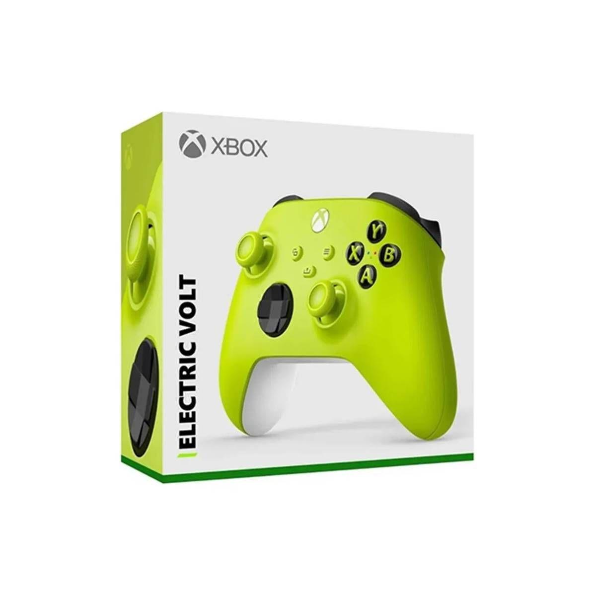 Control Joystick Xbox Amarillo Electric Volt Inalámbrico-3