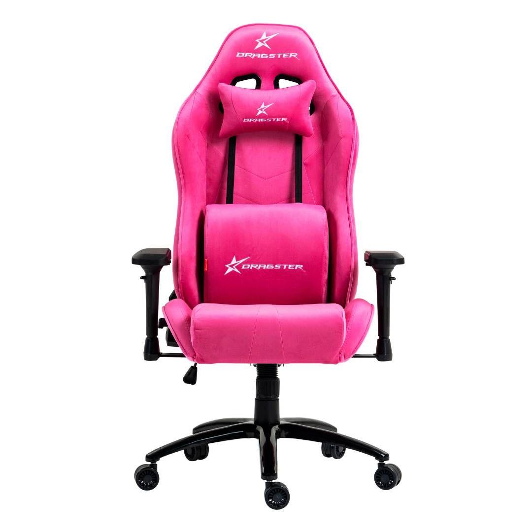 Silla Gamer DRAGSTER GT 500 PRO Alcantara Rose-0