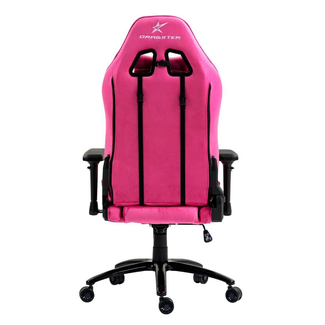 Silla Gamer DRAGSTER GT 500 PRO Alcantara Rose-4