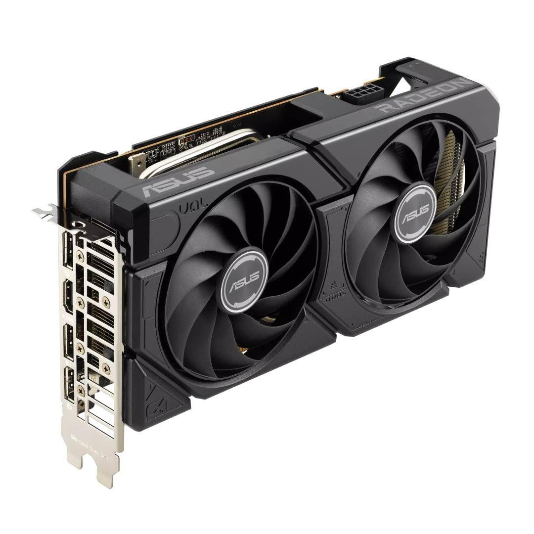 Tarjeta de Video ASUS Dual RX 7600 8GB OC GDDR6 PCIe-4-2