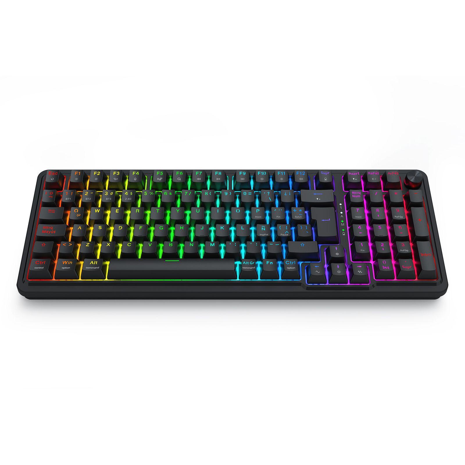 Teclado Redragon Eisa Pro K686RGB-PRO SP Wireless Español-3