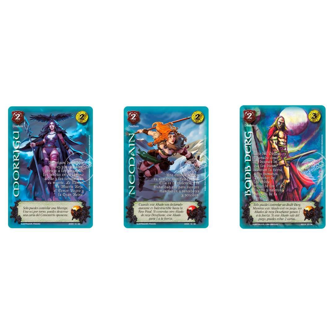 X3 Relatos Hijos de Daana: Luz Esmeralda + 2 Cartas Al Azar-6