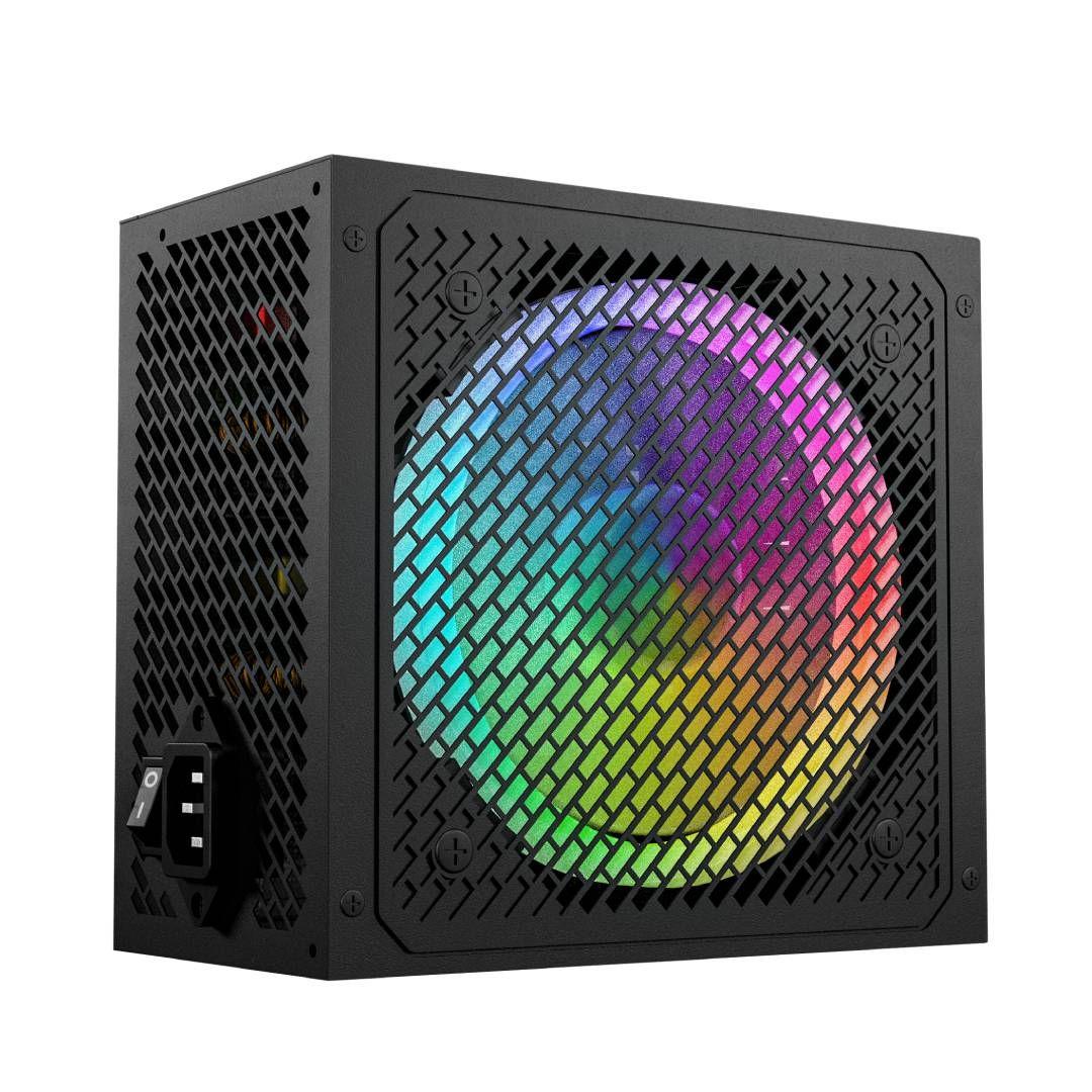Fuente de Poder ESGAMING ES-RGB750W 80Plus Gold, ATX-2