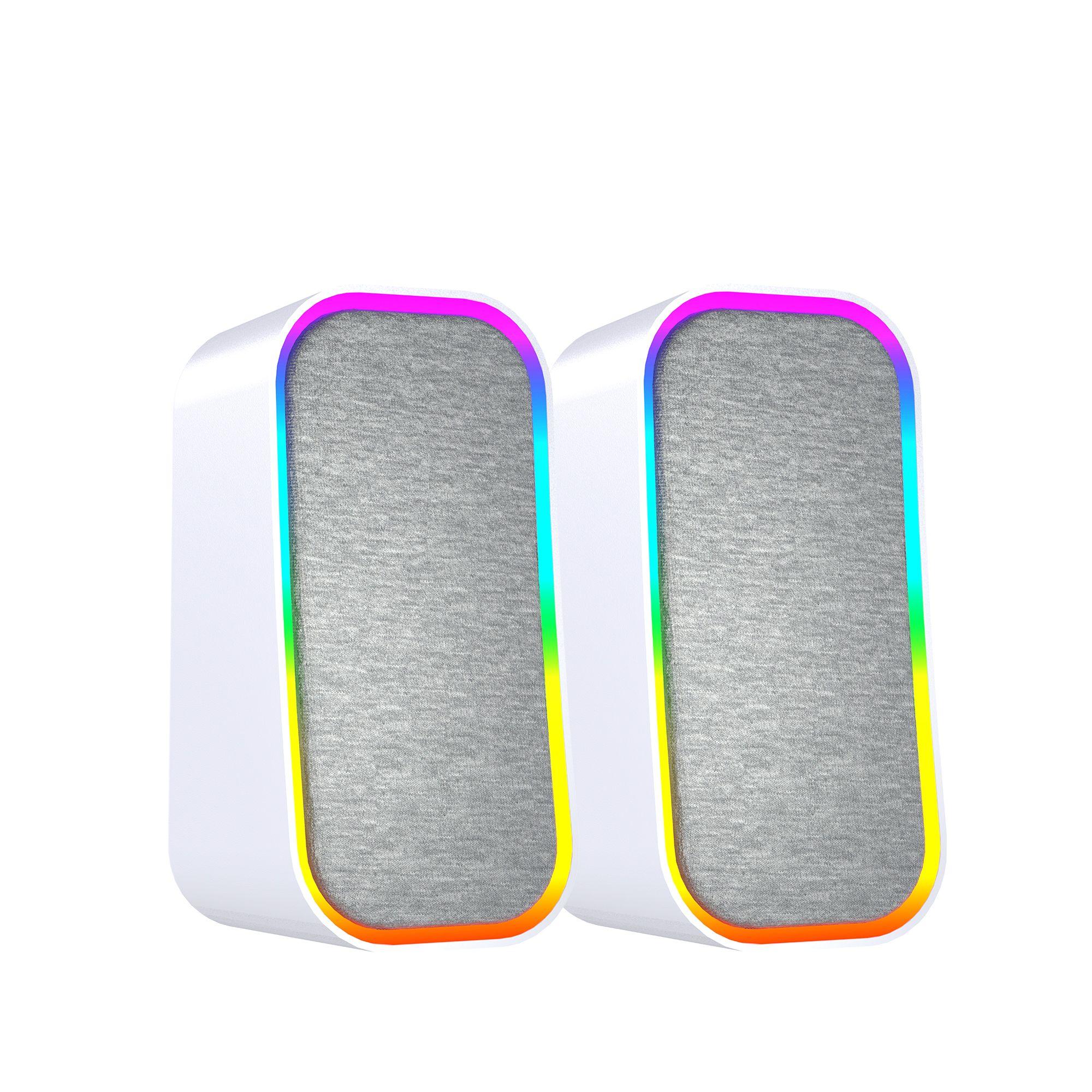 Parlante Fantech Groove RGB Blanca GS304-0