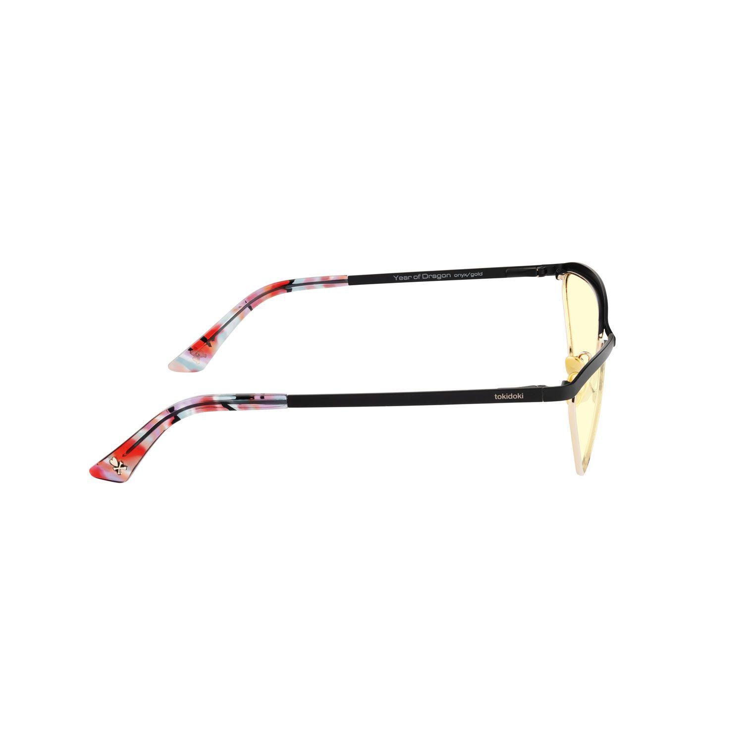 Lentes GUNNAR tokidoki Year of the Dragon Onyx Gold Amber-3