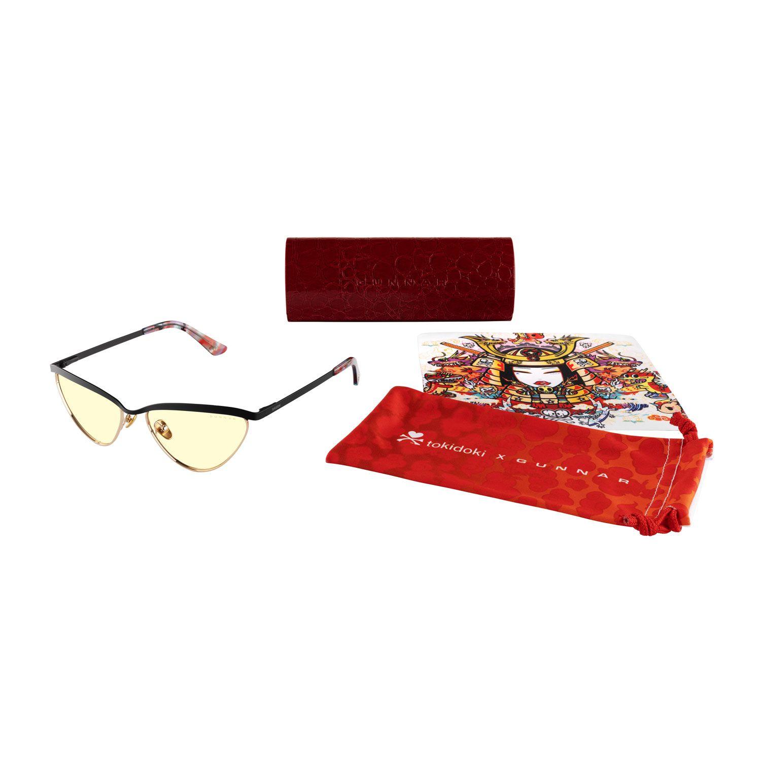 Lentes GUNNAR tokidoki Year of the Dragon Onyx Gold Amber-4