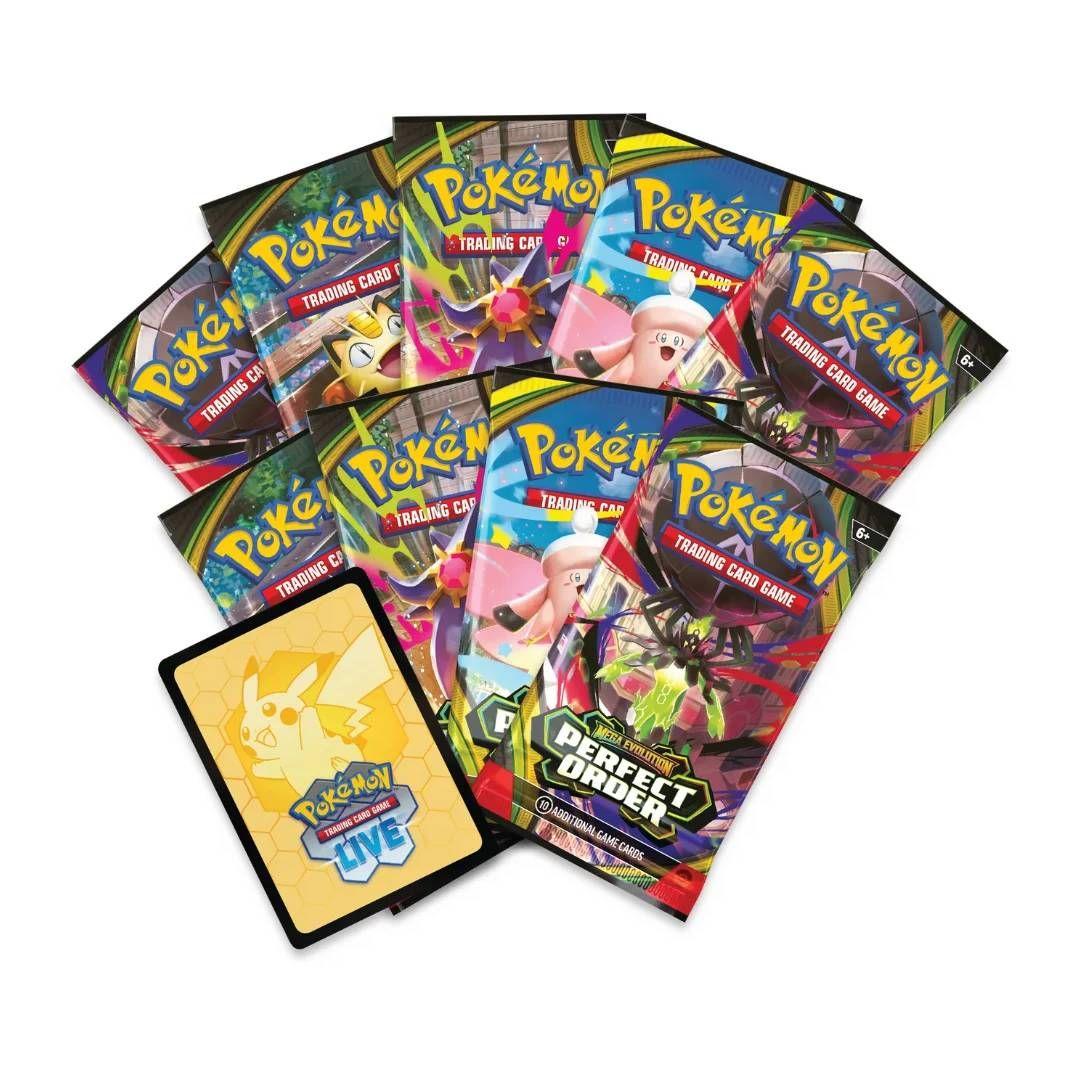 Pokemon TCG: Perfect Order ETB Elite Trainer Box Ingles-2