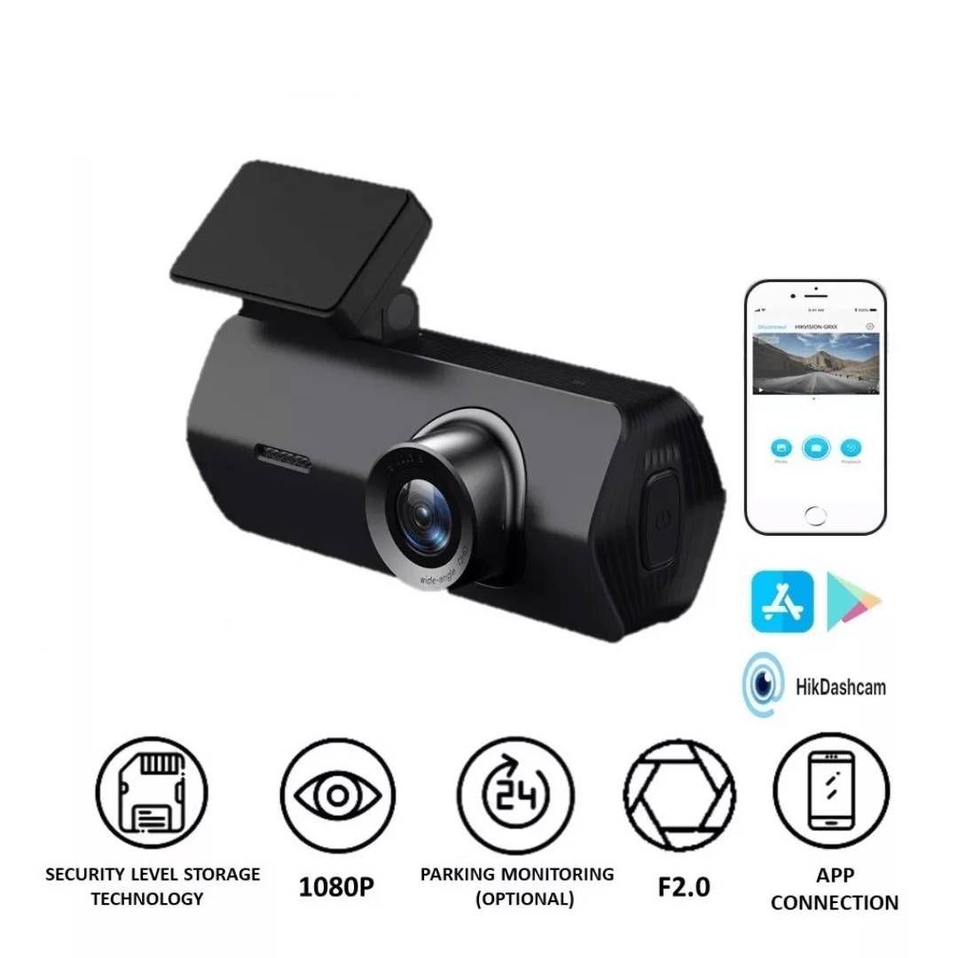 Cámara Móvil Dash Cam Hikvision K2, 1080p, con Mic, Wi-Fi-3