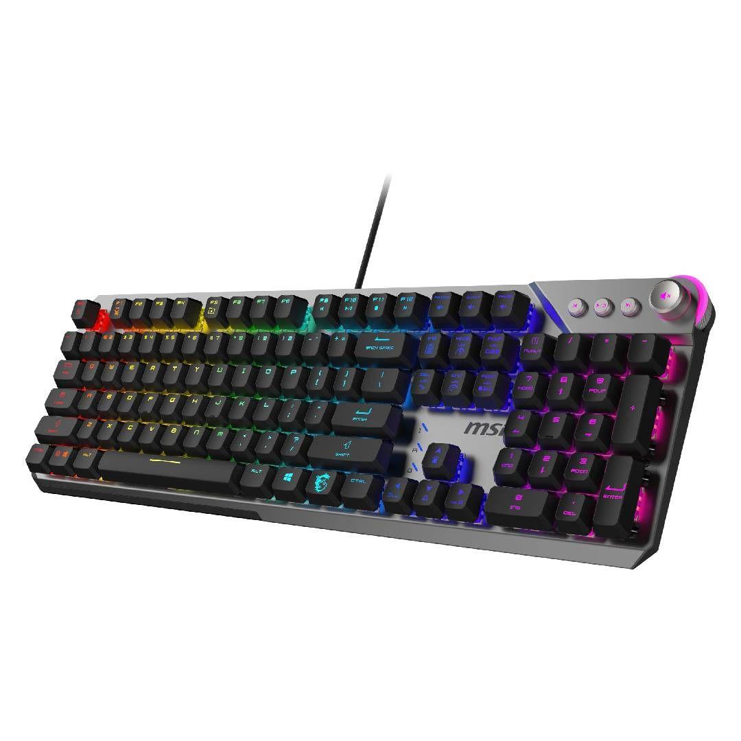 Teclado Gamer MSI Strike 600 Silent US-2