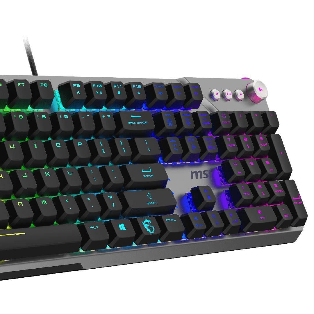 Teclado Gamer MSI Strike 600 Silent US-3