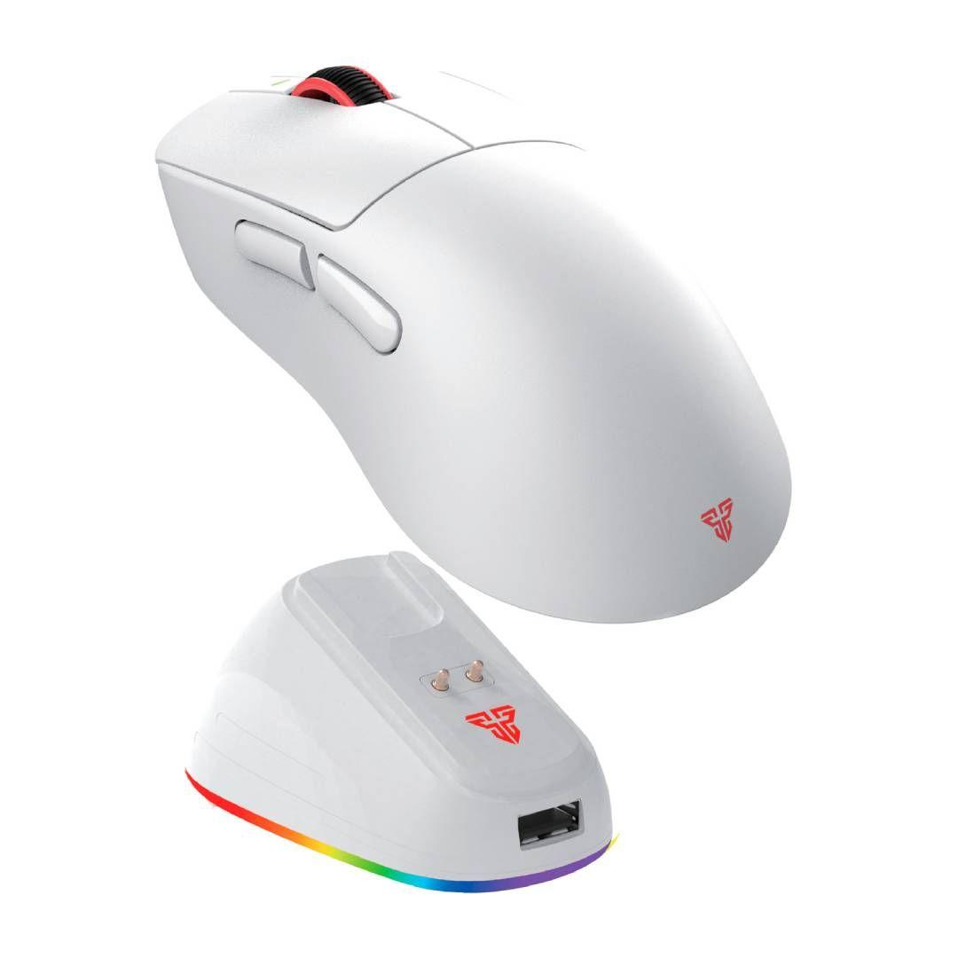 Mouse Inalámbrico Fantech WG14P YARI PRO 42.000 DPI White-0