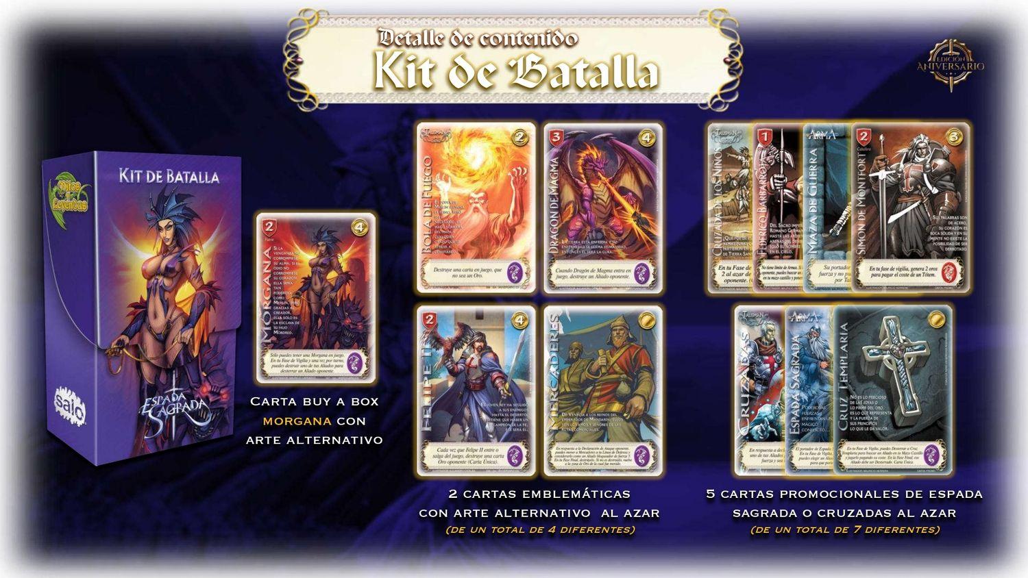 Kit de Batalla Espada Sagrada Aniversario: Morgana-1